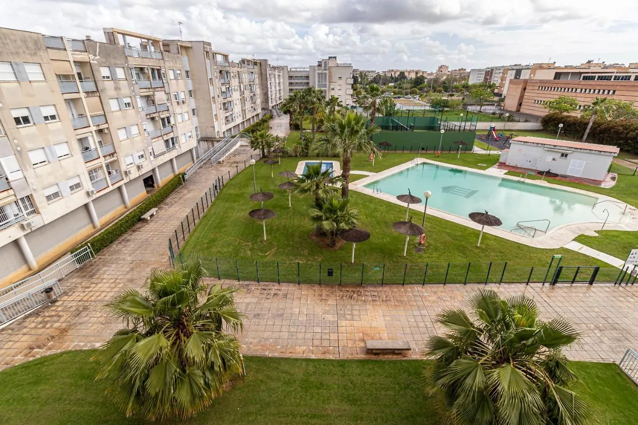 Allo Apartments Europa I Parking Piscina Padel 3 Habitaciones Jerez de la Frontera